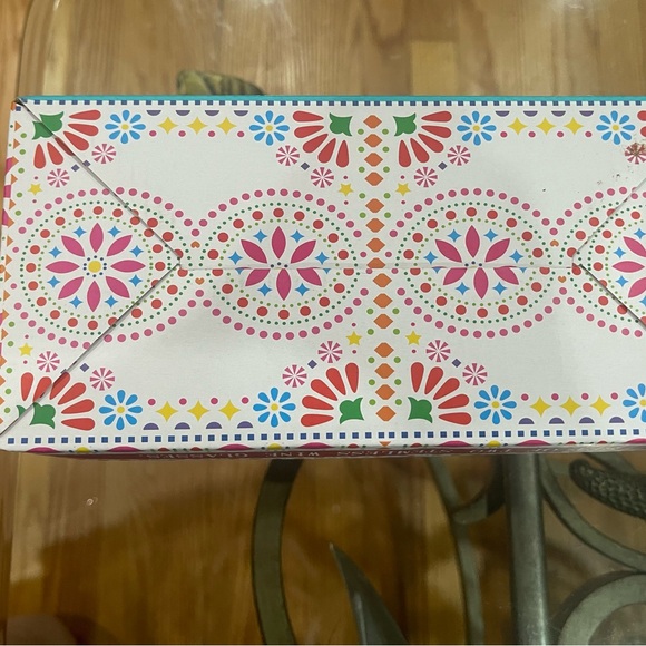 🆕 Rae Dunn Señor & Señorita Set of 2 Stemless Wine Glasses. New in Box and NWT - Picture 8 of 10